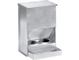 Comedouro para Caturras COPELE 2 Furos (Cinzento)