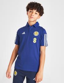 adidas Polo Escócia Tiro 23 para Júnior - Azul - Kids, Azul