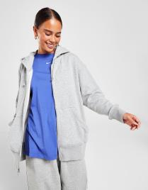 Nike Casaco com Capuz Phoenix Oversized - Cinzento - Womens, Cinzento