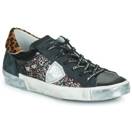 Philippe Model  Sapatilhas PARISX LOW WOMAN  Multicolor Disponível em tamanho para senhora. 36,38,39,40,41.Mulher > Sapatos > Tenis