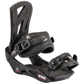 Nitro Staxx Snowboard Bindings Preto L