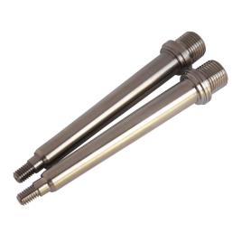 Burgtec Mk4 Penthouse Pair Steel Axle Prateado