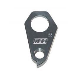 North Shore Billet Trek Scratch Derailleur Hanger Prateado