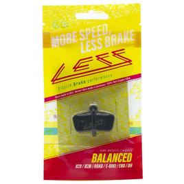 Less Balanced Sram Guide Ultimate G2 / Avid X0-7-9 Organic Disc Brake Pads Dourado