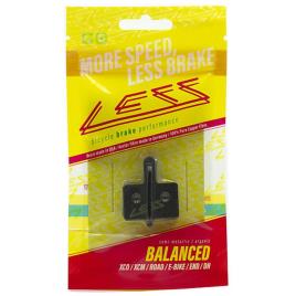 Less Balanced Shimano Deore / Trp Hy-rd / Tektro Auriga Dorado Organic Disc Brake Pads Dourado