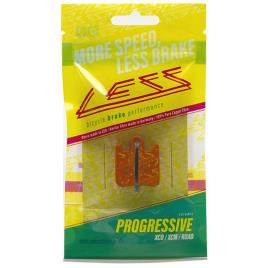 Less Progressive Hope X2 Disc Brake Pads With Ceramic Treatment Dourado