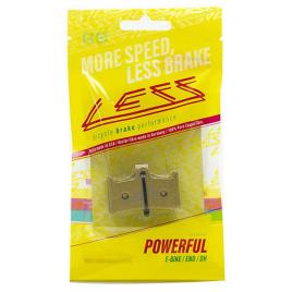 Less Powerful Hope V4 / Trick Stuff Maxima Sintered Disc Brake Pads Dourado