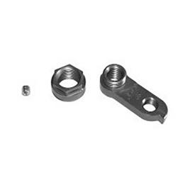 North Shore Billet Santa Cruz Driver 8 Derailleur Hanger Prateado