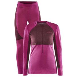 Craft Core Wool Mix Set Roxo L Mulher