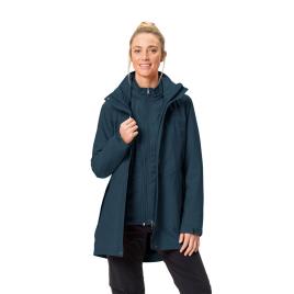 Vaude Idris 3 In 1 Iii Jacket Verde 42 Mulher
