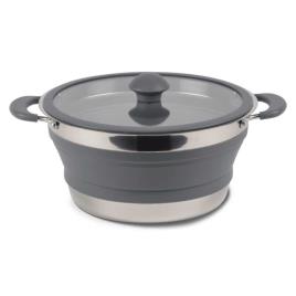 Kampa Collapsible Saucepan 3l Prateado