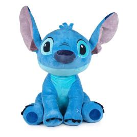 Softies Disney Stitch Medium Sitting Soft Toy With Sound Teddy Azul