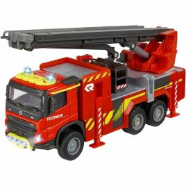 Majorette Grand Series Gs Fire Truchers Volvo 19 Cm Light And Sound Laranja