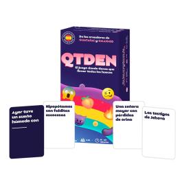 Asmodee Qtden Card Game Colorido
