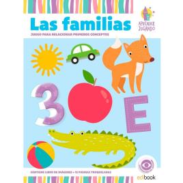 Edibook Educational Book Families Troqueradas Amarelo