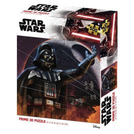 Prime 3d Star Wars Darth Vader And The Death Star Puzzle 500 Pieces Colorido