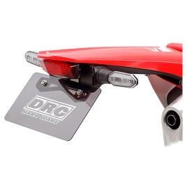 Drc Honda Crf 450 L 19 License Plate Holder With Light Transparente