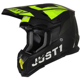 Just1 J22 Adrenaline Motocross Helmet Preto XS