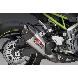 Yoshimura Usa At2 Z 900 17-19 Not Homologated Stainless Steel&carbon Muffler Prateado