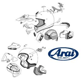 Arai Tour-x4 Visor Prateado
