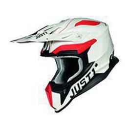 Just1 J18 Motocross Helmet Branco 2XL