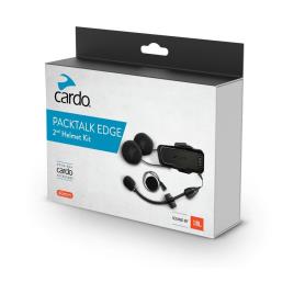 Cardo Jbl Packtalk Edge Para Segundo Casco Audio Kit Prateado