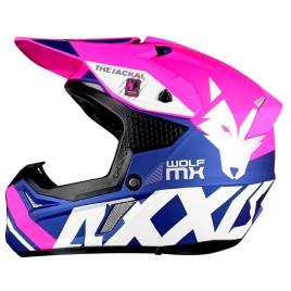 Axxis Mx803 Wolf Jackal Motocross Helmet Colorido XL