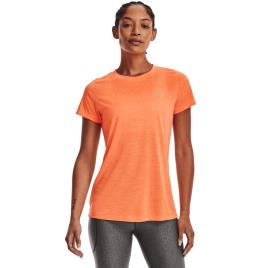 Under Armour Ssc Twist Short Sleeve T-shirt Laranja S Mulher