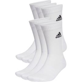 Adidas C Spw Crw 6p Socks 6 Pairs Branco EU 43-45 Homem