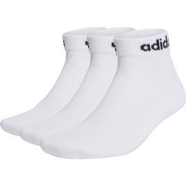 Adidas C Lin Ankle 3p Socks 3 Pairs Branco EU 46-48 Homem