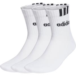 Adidas C 3s Lin 3p Socks 3 Pairs Branco EU 43-45 Homem