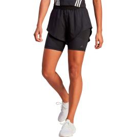 Adidas Hiit Hr 2 In 1 Shorts Cinzento S Mulher