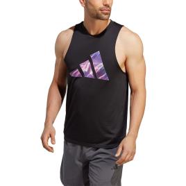 Adidas D4m Hiit Gfx Sleeveless T-shirt Cinzento 2XL / Regular Homem