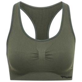 Hummel Shaping Sports Top Seamless Verde XS Mulher