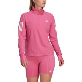Adidas Otr Half Zip Sweatshirt Rosa L Mulher