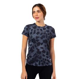 The Running Republic Essentials 2.0 Short Sleeve T-shirt Azul XS Mulher