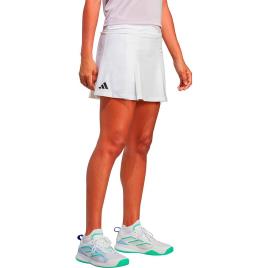 Adidas Club Pleat Skirt Branco L / Regular Mulher