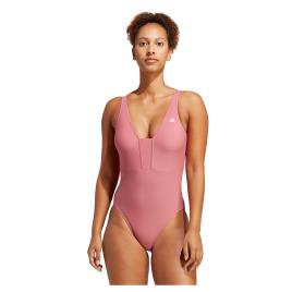 Adidas Iconisea 3s Swimsuit Rosa 36 Mulher