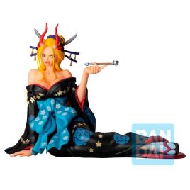 Ichibansho One Piece Glitter Of Ha Black Maria Figure 16 Cm Colorido