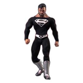 Beast Kingdom Dc Comics Superman Dynamic8h Special Black Suit Figure 20 Cm Preto
