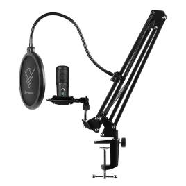 Phoenix Technologies Streamcast Pro U Microphone Kit Prateado