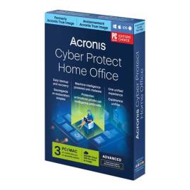 Acronis Advanced 3 Pc´s Acronis Cyber Protect Home Office License 500gb Transparente