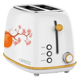 Caprizze Kaito Double Slot Toaster Prateado