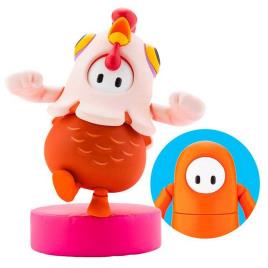 Kotobukiya Fall Guys Ultimate Knockout Movie Star Chicken Skin 01 Figure 8 Cm Laranja