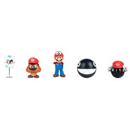 Jakks Pacific Super Mario Odyssey Super Mario Bros Figure 6.5 Cm Dourado