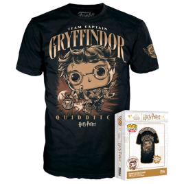 Funko Quidditch Harry Potter Short Sleeve T-shirt Castanho XL