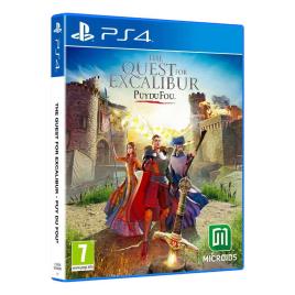 Microids The Quest For Excalibur Puy Du Fou Ps4 Game Colorido