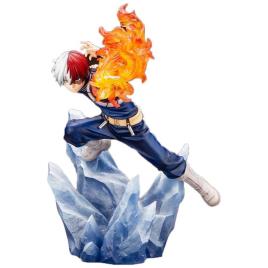 Kotobukiya My Hero Academia Artfxj Shoto Todoroki Ver 2 Bonus Edition Figure 26 Cm Colorido