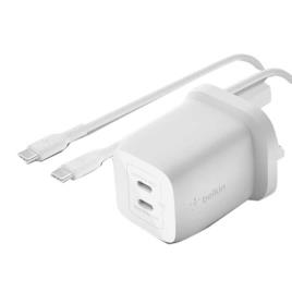 Belkin Wch013vf2mwh-b6 Usb-c Charger 65w Branco