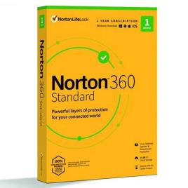 Norton 360 Standard 10gb 1 Devices 1 Year Antivirus Transparente